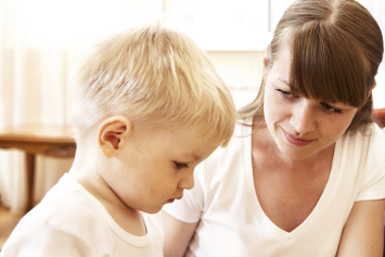 ABA Tutor and Child